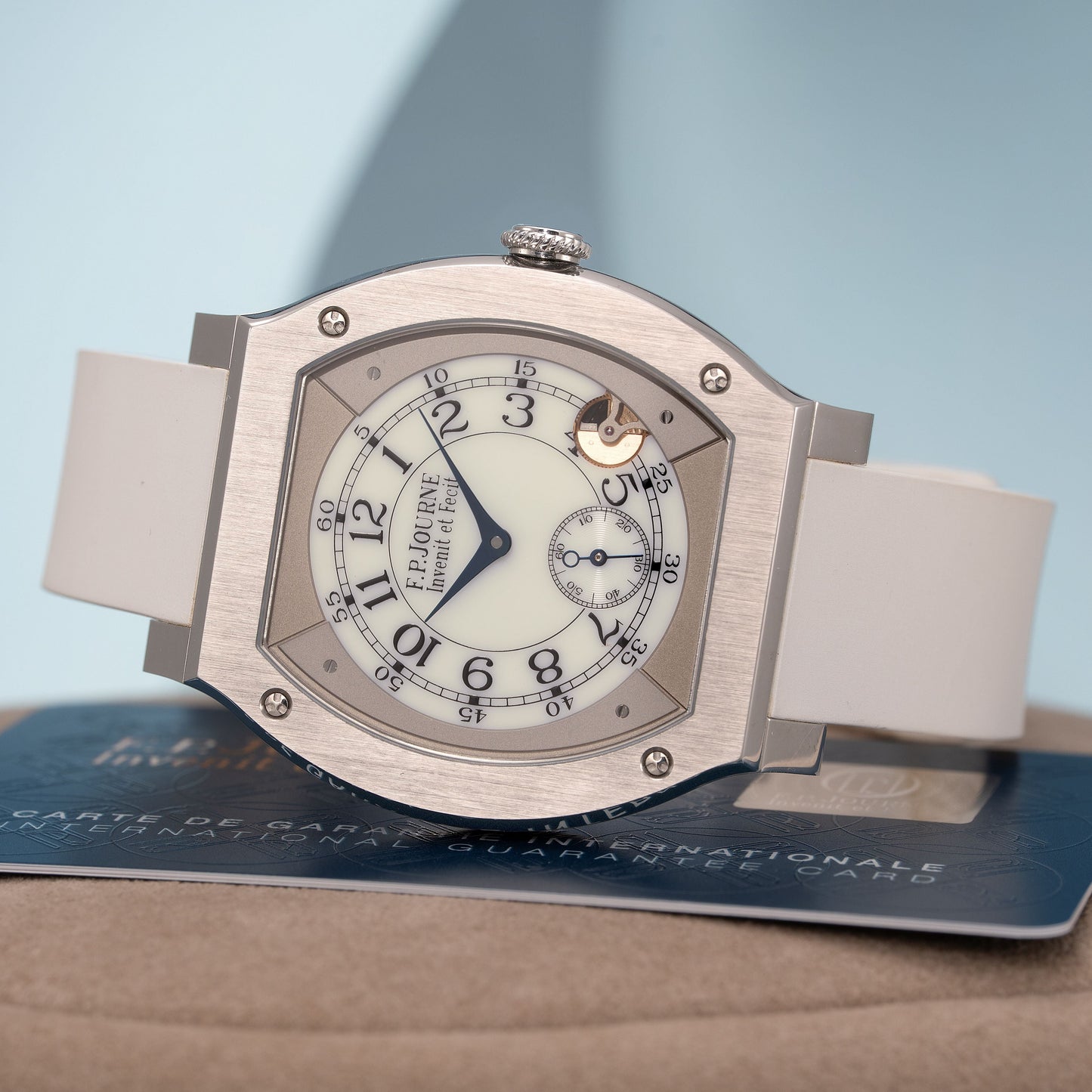 Dial of F.P.Journe élégante 48 mm Titanium