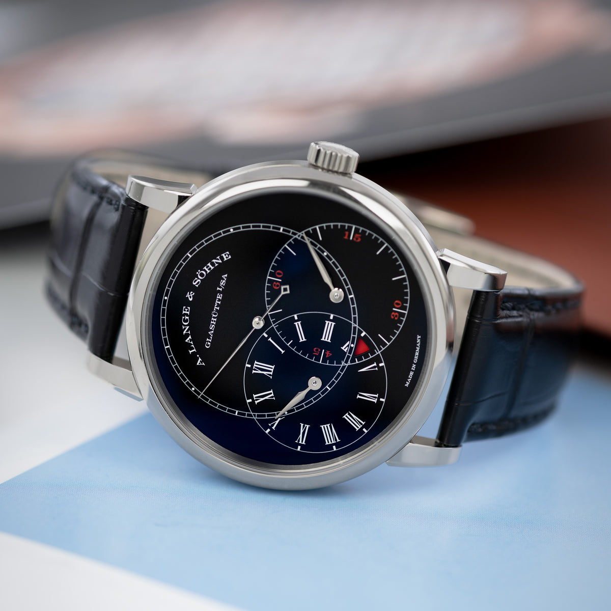 White Gold A. Lange & Söhne Richard Lange Jumping Seconds Ref. 252.029 39mm