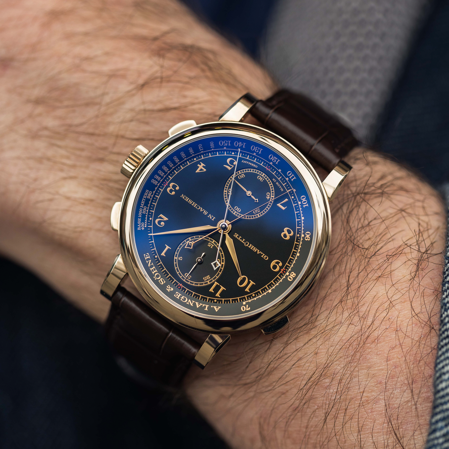 1815 Rattrapante "One of 100" Honey Gold