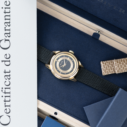 Full Set Yellow Gold Biver Automatic Carbon 40mm