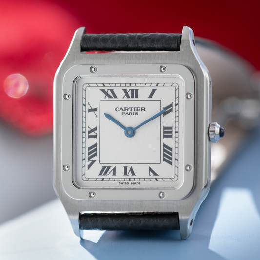Cartier Platinum Santos 1575