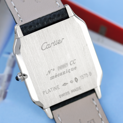 Cartier Platinum Santos 1575