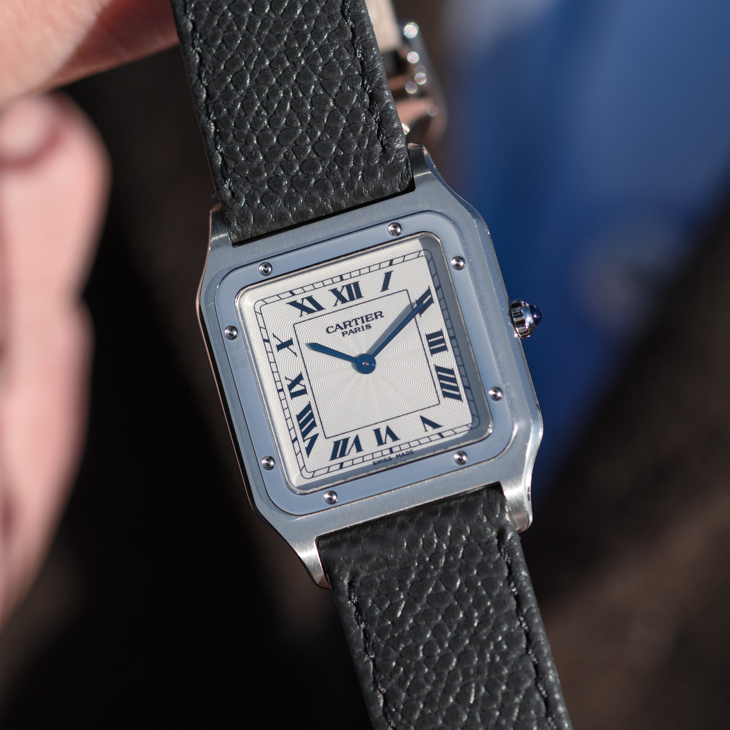Cartier Platinum Santos 1575