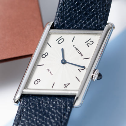 Platinum Cartier Tank Asymétrique Limited Edition of 100 Ref. 2488 23mm x 33mm 