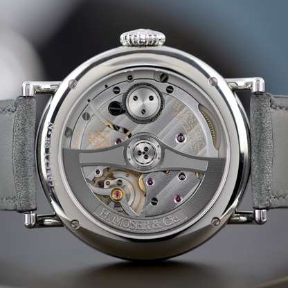 Heritage Dual Time Burgundy fumé dial