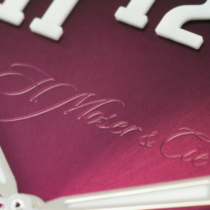 Heritage Dual Time Burgundy fumé dial