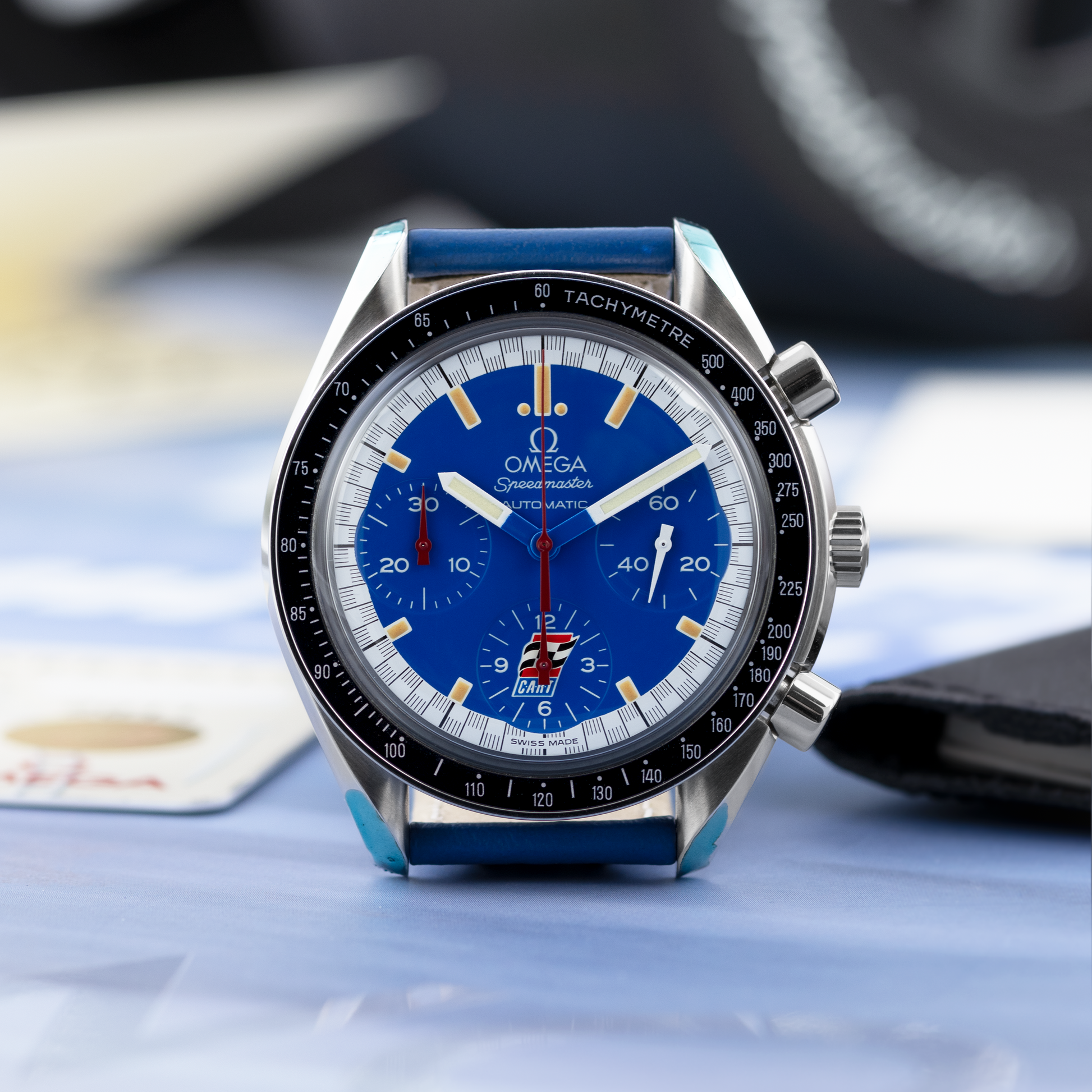 Omega Speedmaster Gifted by Paul Newman & Carl Haas | Phillips Omega Speedmaster Gifted by Paul Newman & Carl Haas | Phillips