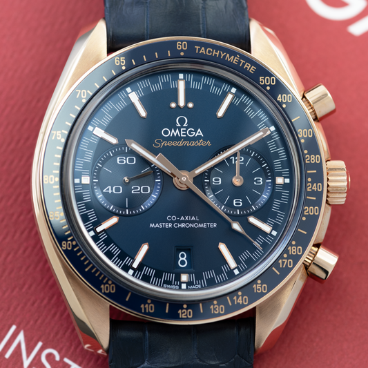Speedmaster Racing in 18K Sedna Gold