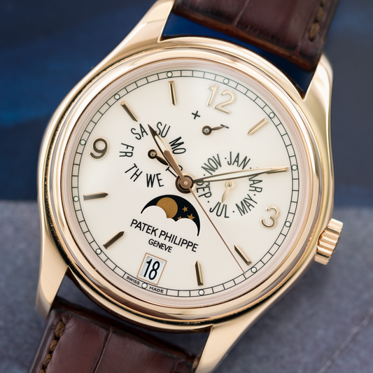 Rose Gold Annual Calendar