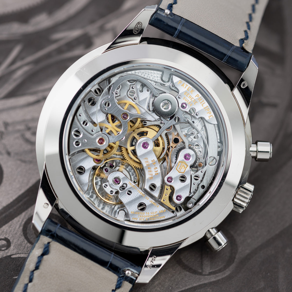 Movement of White Gold Patek Philippe Chronograph Ref. 5172G-001 41mm