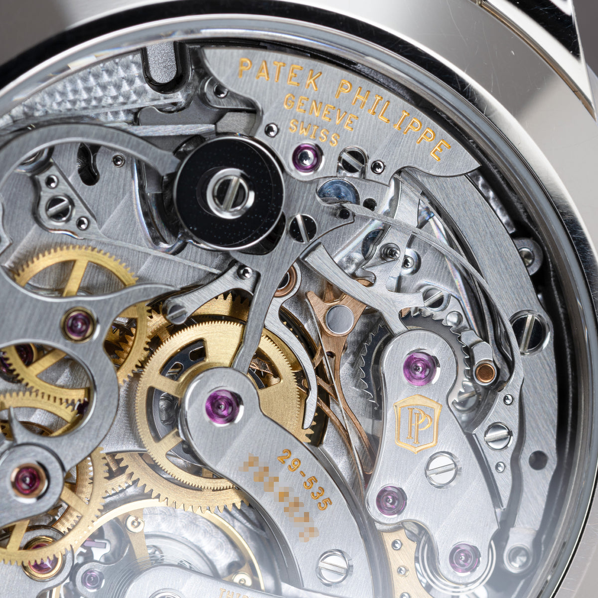Close-up of White Gold Patek Philippe Chronograph Ref. 5172G-001 41mm