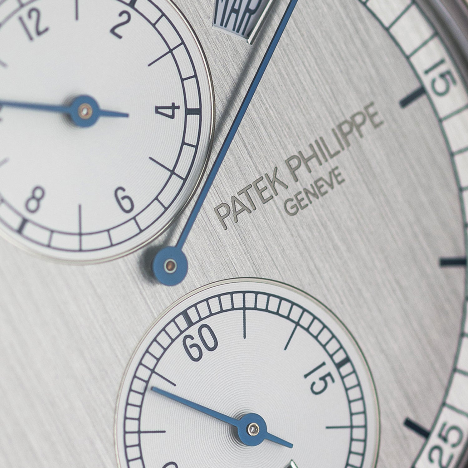 White Gold Patek Philippe Regulator Annual Calendar ref. 5235G Dial