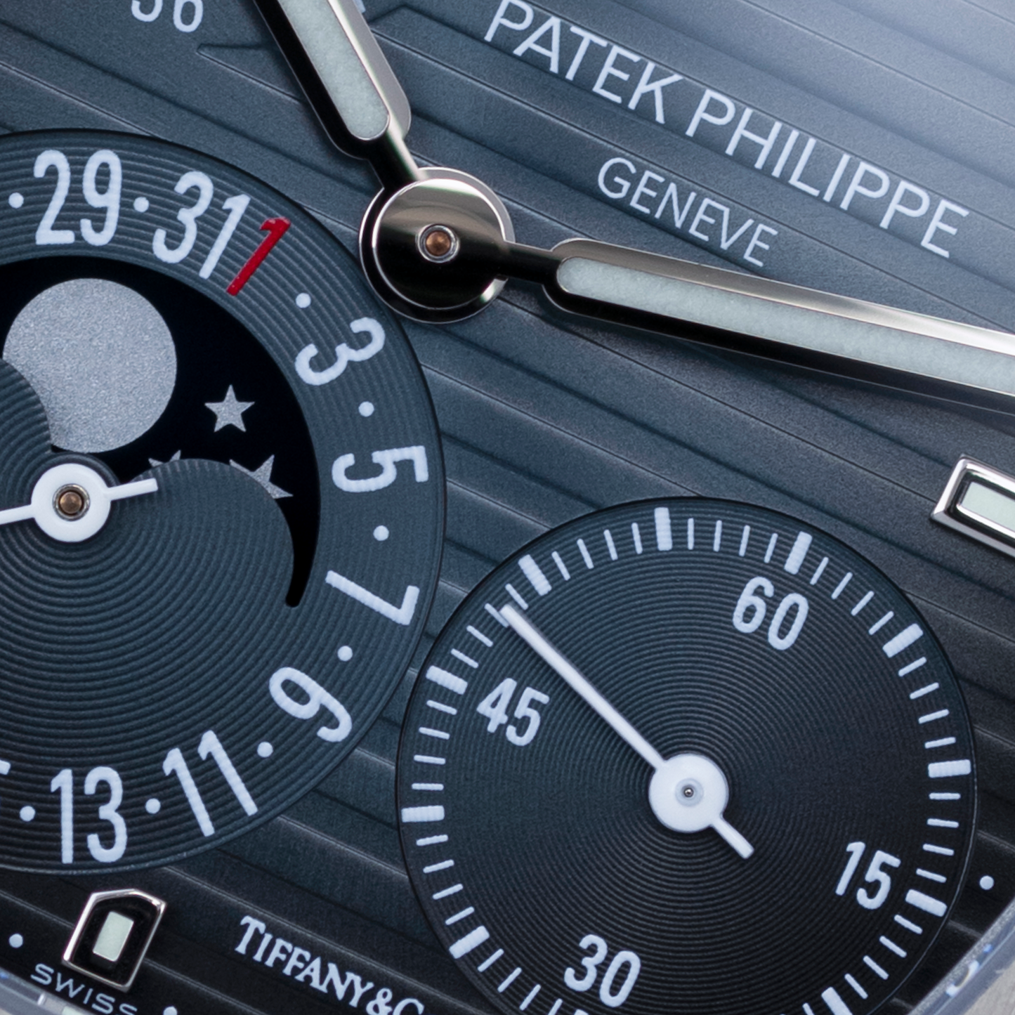 "Tiffany Dial" Nautilus Moonphase