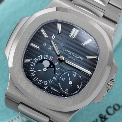 "Tiffany Dial" Nautilus Moonphase