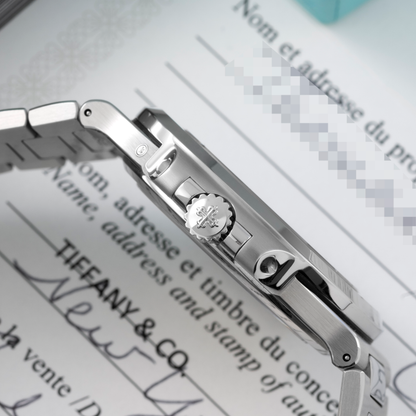 "Tiffany Dial" Nautilus Moonphase