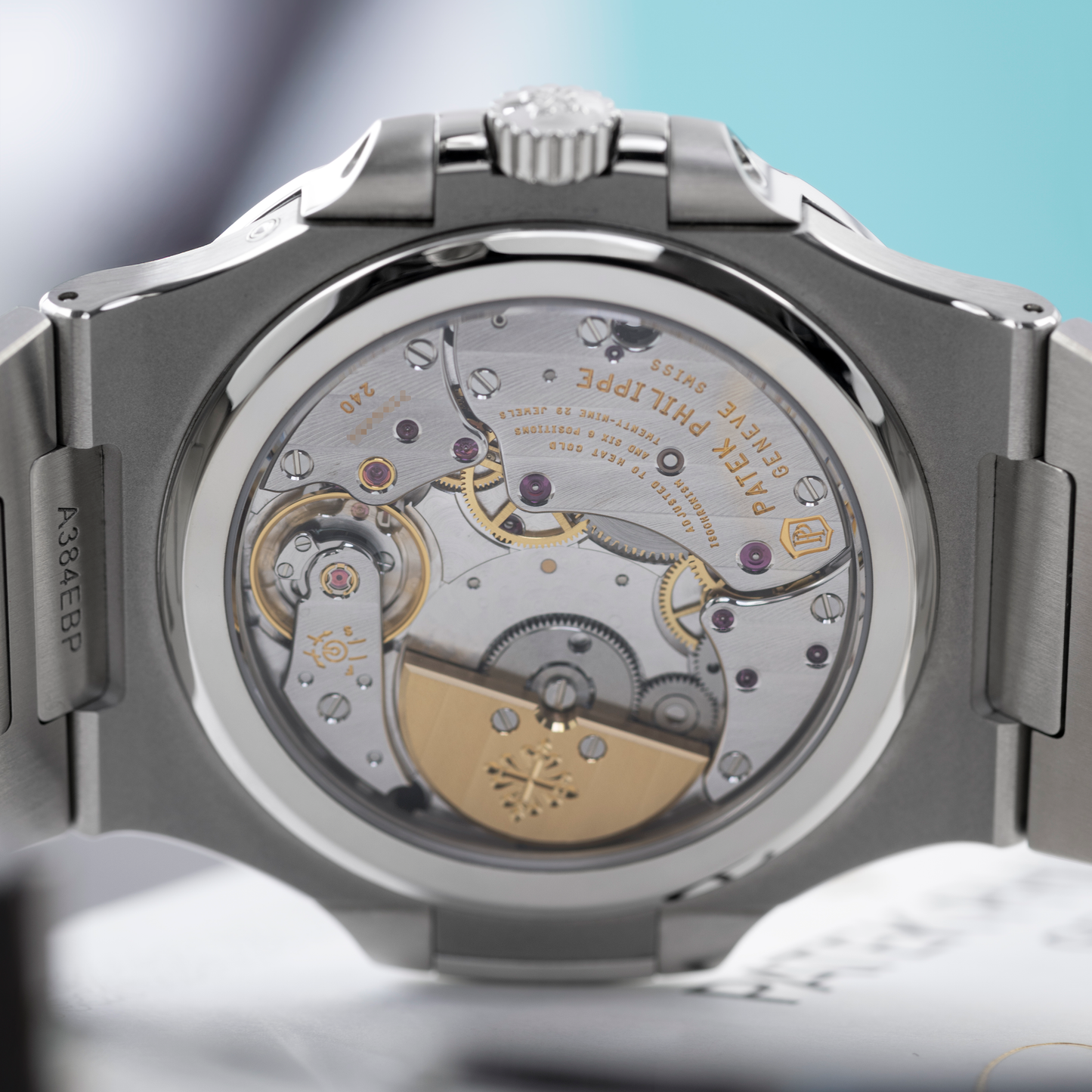 "Tiffany Dial" Nautilus Moonphase