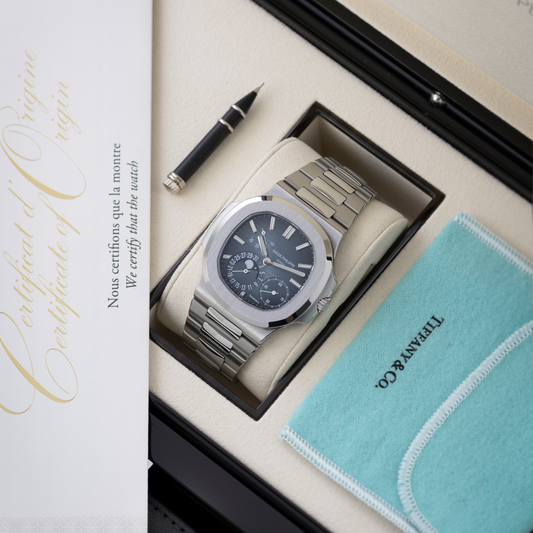 "Tiffany Dial" Nautilus Moonphase