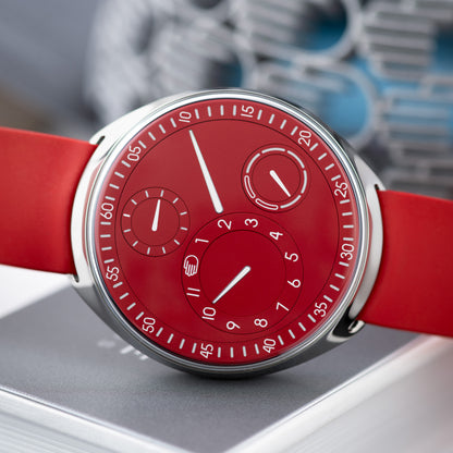 Titanium Ressence Type 1 Slim Red 42mm Front photo
