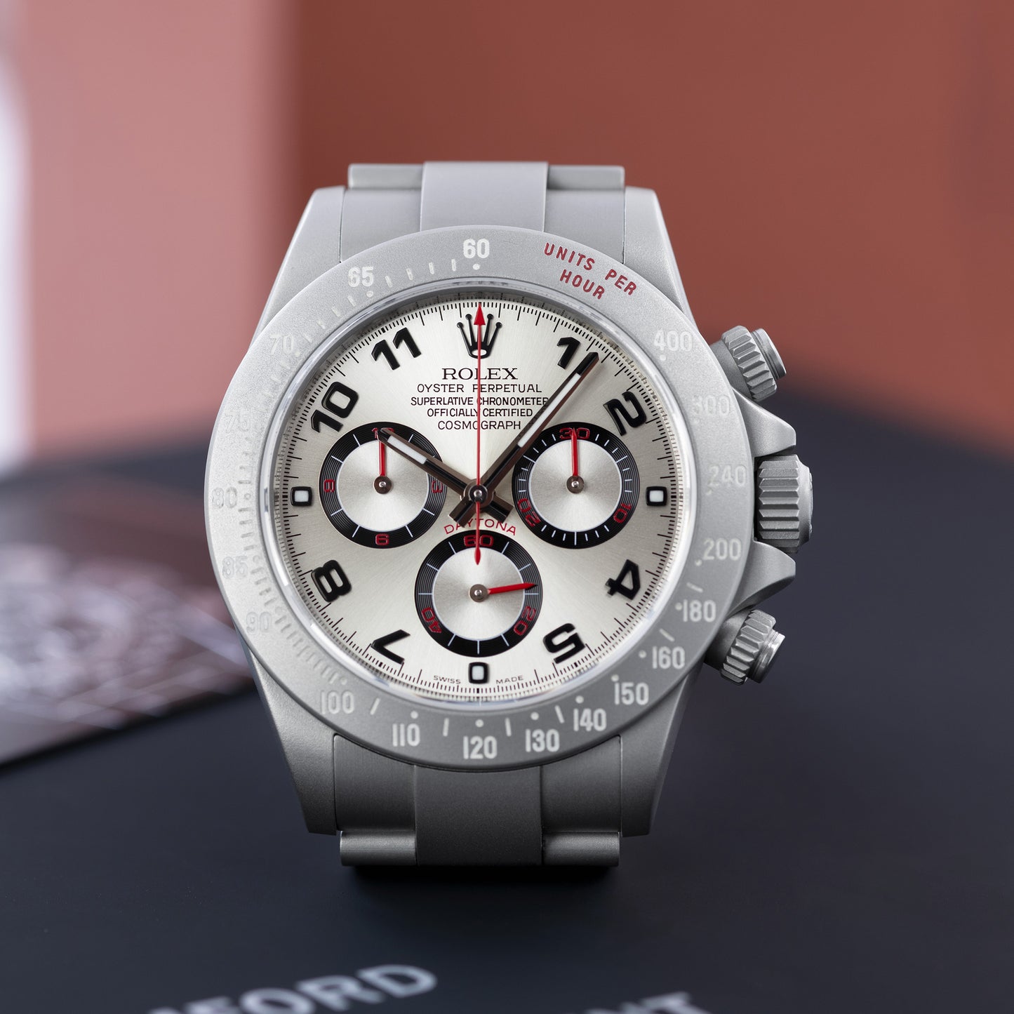 Grey MGTC Bamford Customised Racing Dial Daytona Ref. 116520 40mm