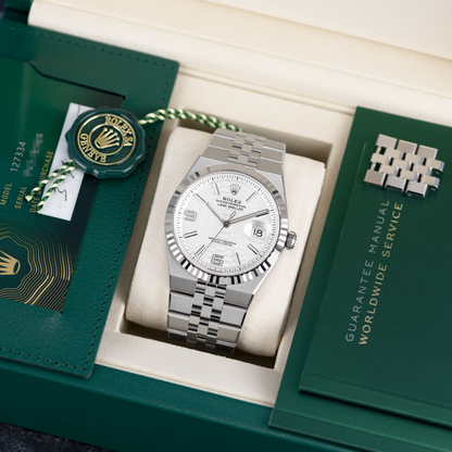 Full Set Stainless Steel Rolex Land-Dweller Ref. 127334 40mm