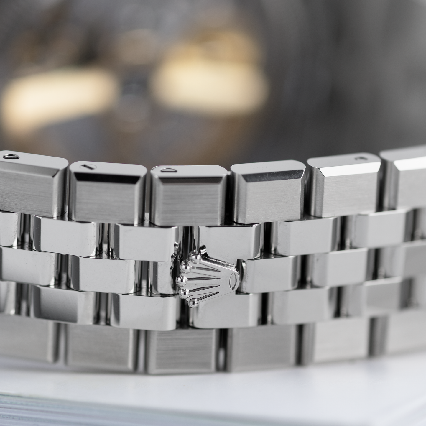 Clasp of Stainless Steel Rolex Land-Dweller Ref. 127334 40mm