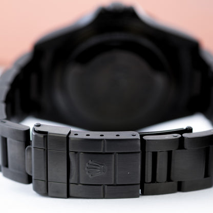 Black DLC Prohunetr Explorer II ref.16570 40mm clasp