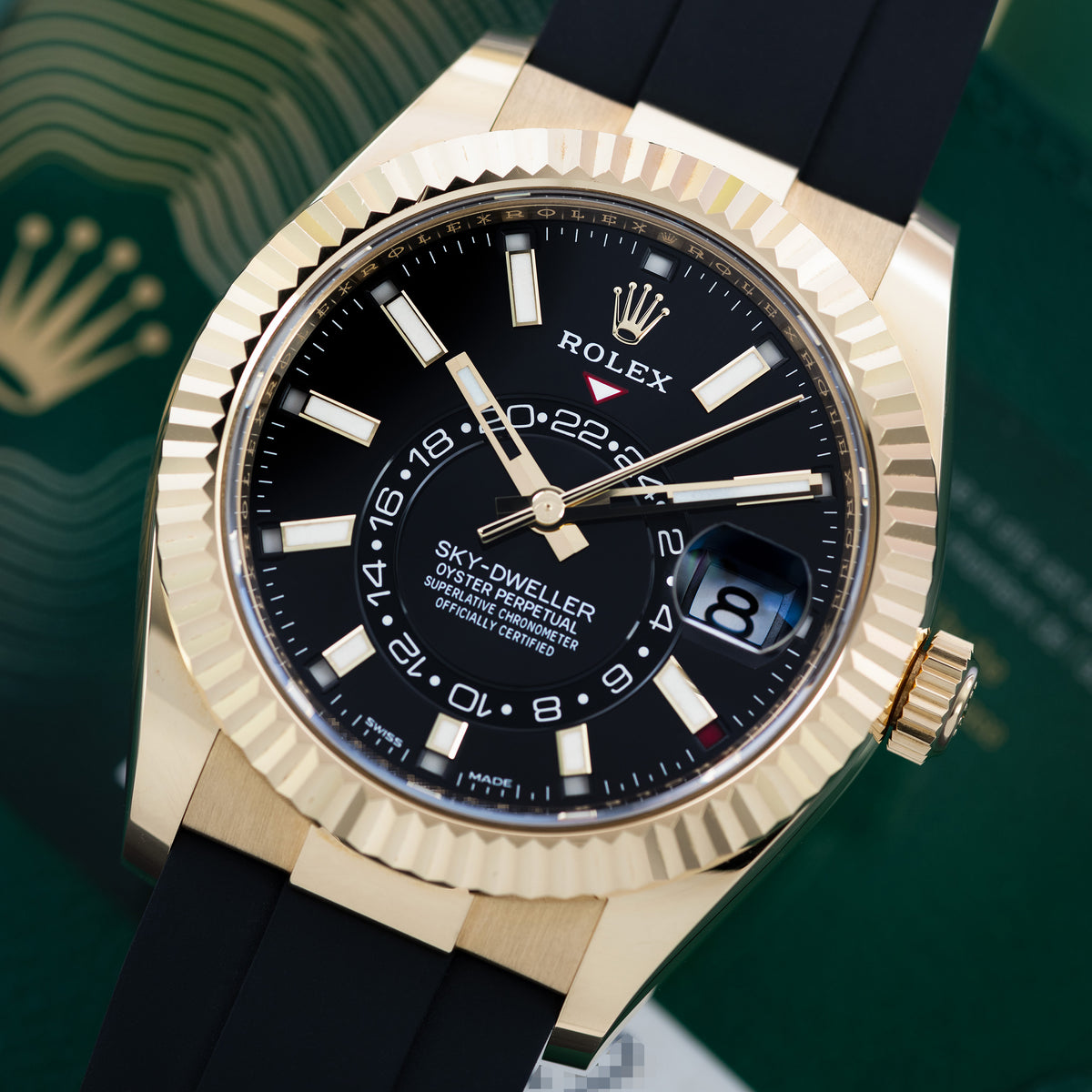 Yellow Gold Sky-Dweller "Full Set"