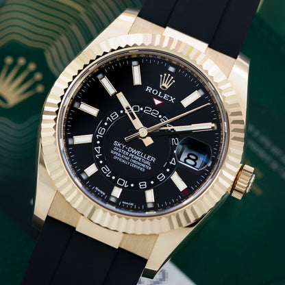 Yellow Gold Sky-Dweller "Full Set"