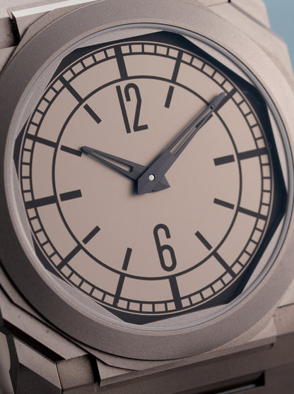 Close-Up Titanium Phillips in Association with Bacs & Russo Octo Finissimo Special Edition Ref. 103709 40mm