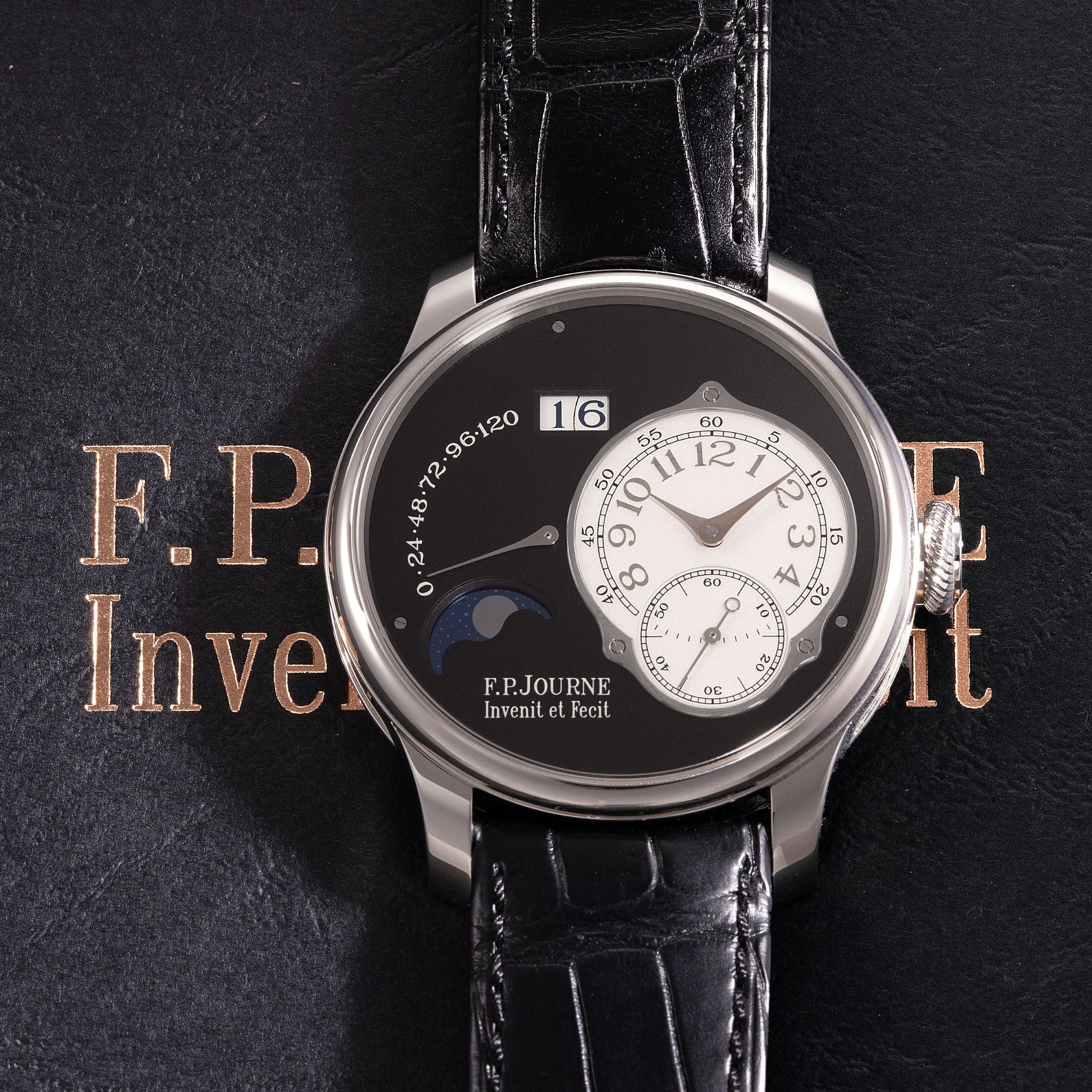 Platinum F.P.Journe Black Label Lune 40mm