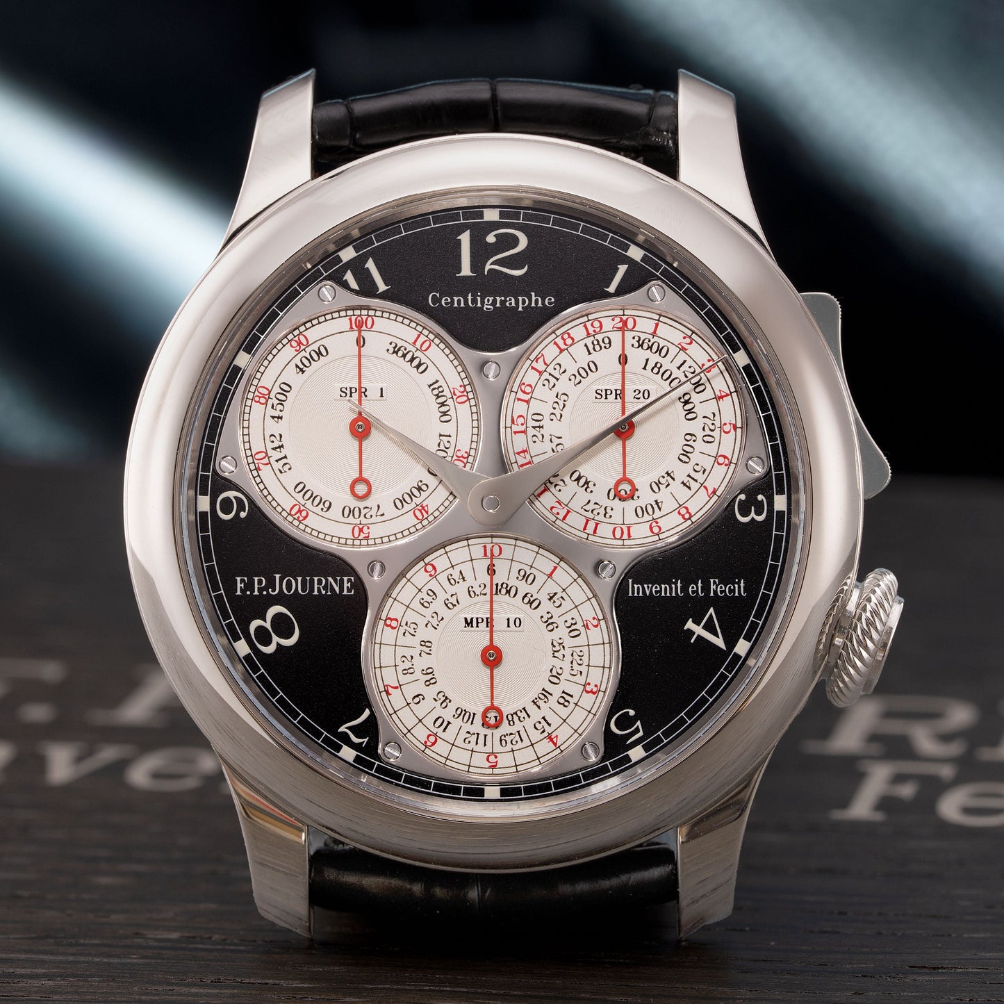 Platinum F.P.Journe Black Label Centigraphe 40mm 