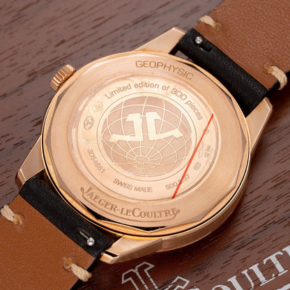 Back of Limited Edition 18K Pink Gold Jaeger‑LeCoultre Memovox Tribute to Deep Sea Ref. Q8002520 40.5mm 