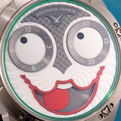 Close-Up Titanium Konstantin Chaykin Wristmons Joker Ref. K07.0Ti03.01 42mm